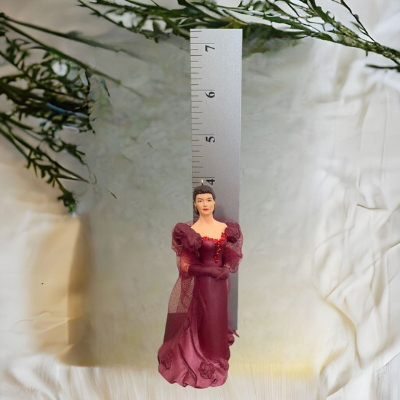 Hallmark 1997 Keepsake Ornament Scarlett O'Hara #1 Series Gone with the Wind Box - Picture 7 of 8